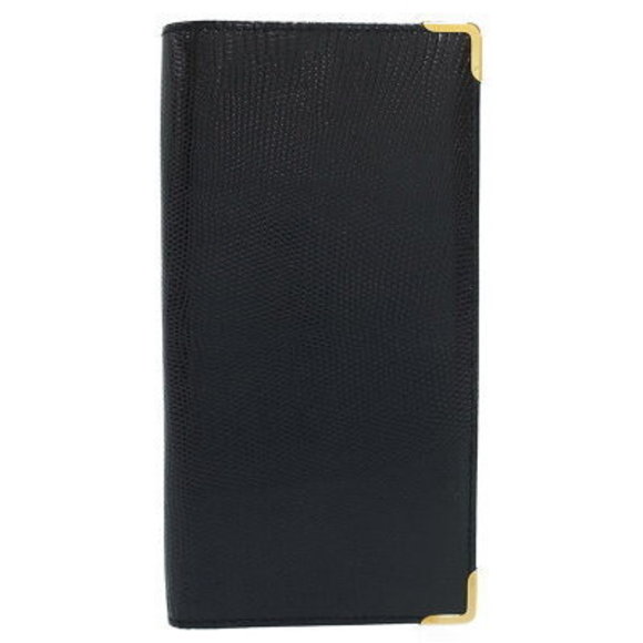 Gucci Lizard Fold Long Wallet - Picture 1 of 8